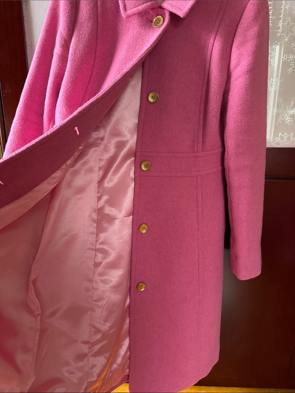 J. Crew Pink Wool-Blend  Coat - Picture 10 of 16